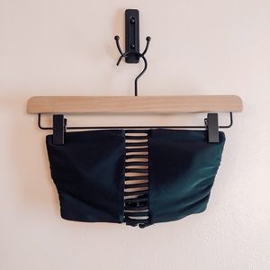 Xhilaration Caged Bandeau Bikini Top